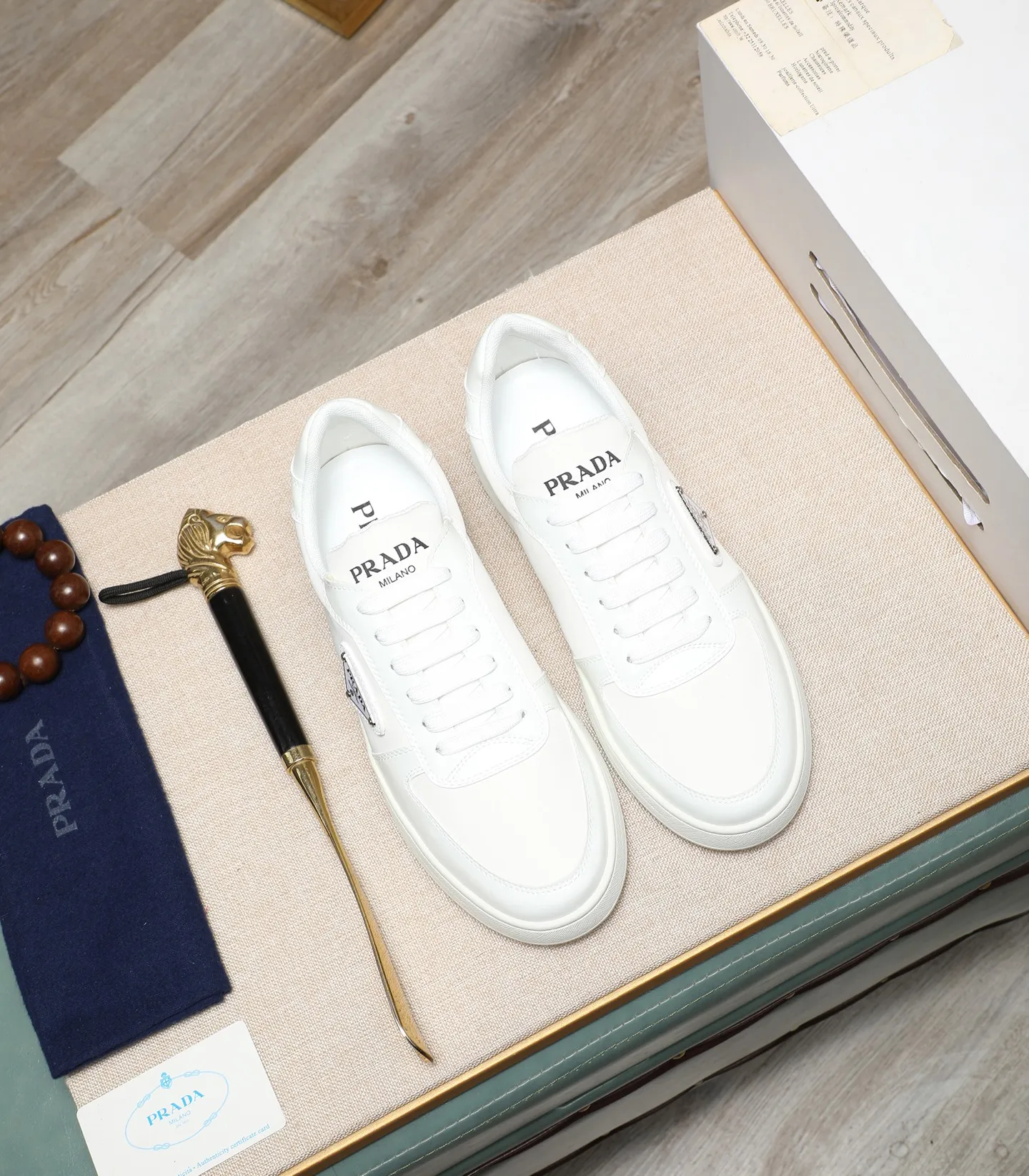 Men's men's shoes💰440🌹🌹[PRADA—Prada] latest model🙈original replica! 👟👟👟Available here. The workmanship is top-notch. The upper is made of Italian 🇮🇹Imported calfskin. ❗️Breathable genuine leather lining @Suitable for travel. The original version has an enlarged engraved sole, making it suitable for all kinds of travels, showing low-key luxury. Let quality speak for itself. Color: Size: 38-44